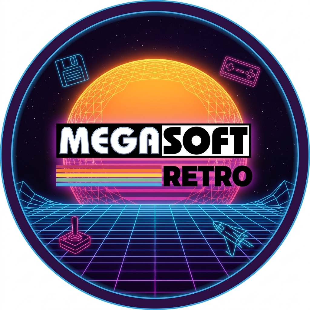 Megasoft Retro Logo